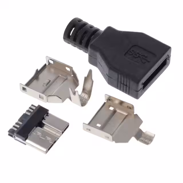 1003-026-BL-KIT CNC Tech  Conjuntos de conectores USB DVI HDMI